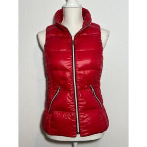 Anorak Brand Puffer Vest Chili Pepper Size S Gorpcore